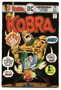 KOBRA #1-comic book GREAT DC ISSUE-Black Lightning