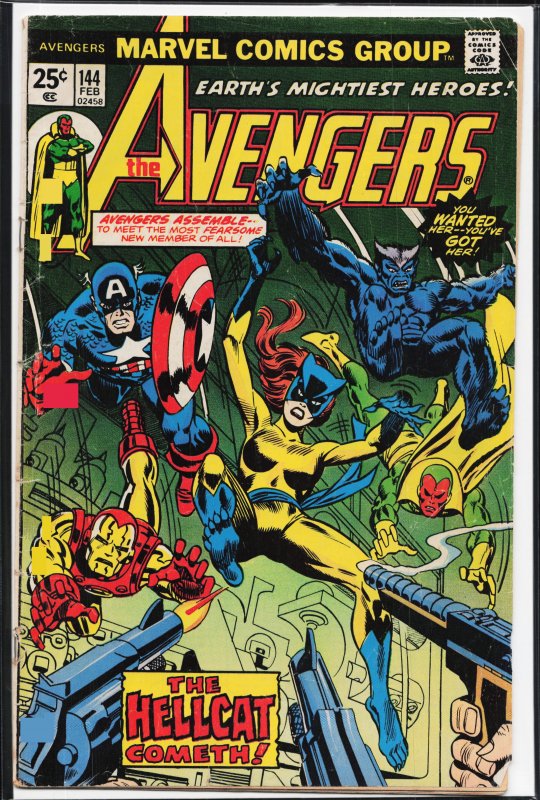 The Avengers #144 (1976) The Avengers [Key Issue]