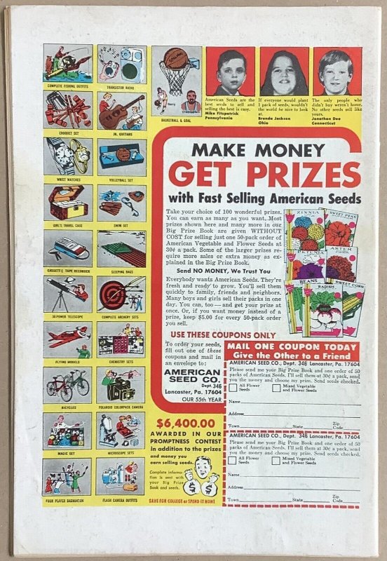 Hero for Hire #10 (1973, Marvel) 1st Appearance Senior Suerte. FN+