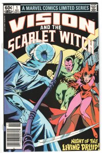 Vision and the Scarlet Witch #1, 2, 3, 4 (1983) Complete set!