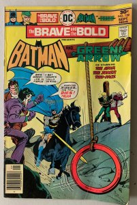 Brave and the Bold #129 DC 1st Series 4.0 VG coffee cup stain (1976)