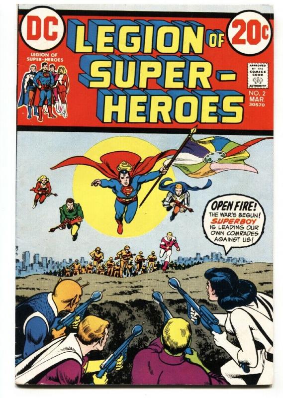 Legion of Super-Heroes #2-1973-Comic Book-Superboy