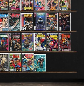 Huge Lot 150+ Comics with Namor, The Sub Mariner, Iron Man, Wolverine & More!