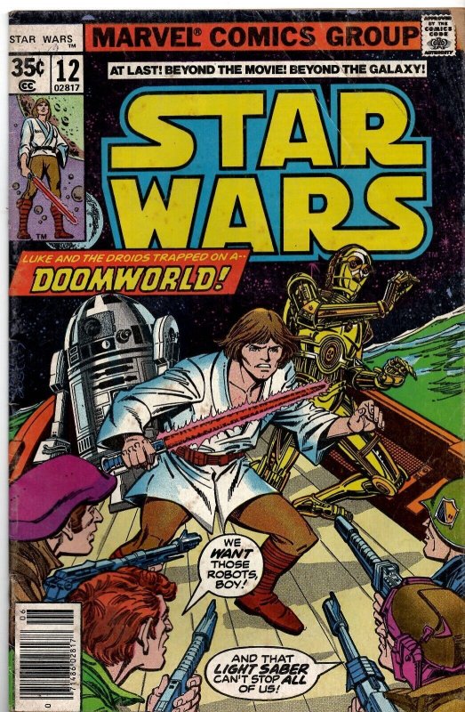 Star Wars #12 VINTAGE 1978 Marvel Comics