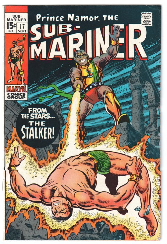 Sub-Mariner #17 (1969) Namor the Sub-Mariner