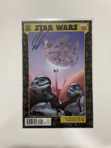 Star Wars 32 Anniversary Variant Cover Near Mint Nm Signed Jason Aaron Marvel