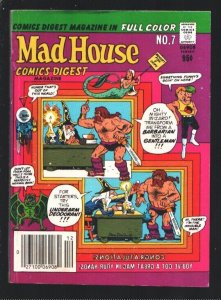 Madhouse Comics Digest #7 1982-Fawcett-Frankenstein-Capt. Sprocket-Wacky sci-...