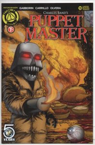 PUPPET MASTER #19, NM-, Bloody Mess, 2015 2016, Dolls, Killers, LTD Kill cover