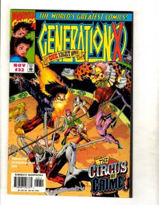 12 Generation X Marvel Comic Books # 30 31 32 33 34 35 37 53 54 55 63 64 MF11