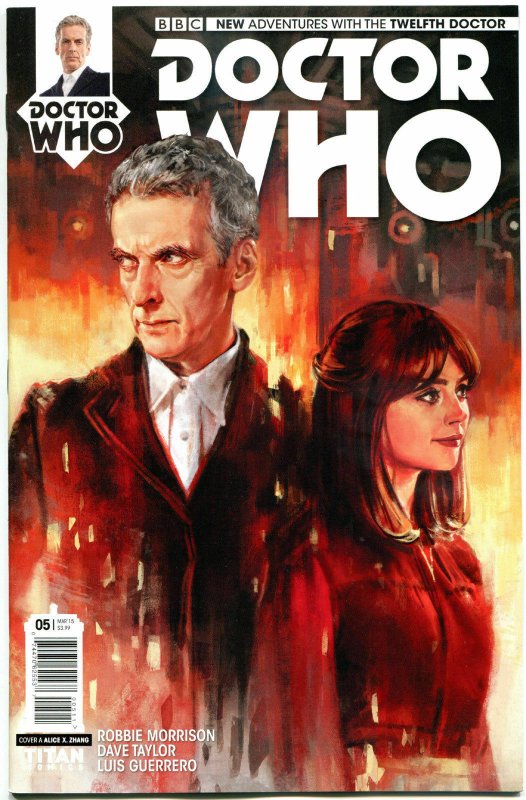 DOCTOR WHO #5 A, NM, 12th, Tardis, 2014, Titan, 1st, more DW in store, Sci-fi