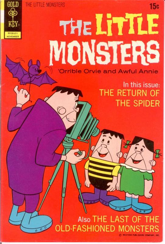 LITTLE MONSTERS 19 F-VF Nov. 1972 COMICS BOOK