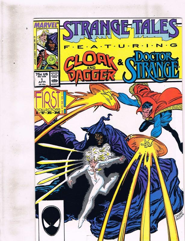 2 Strange Tales ft. Cloak & Dagger/ Dr. Strange Marvel Comic Books #1 2 AK8