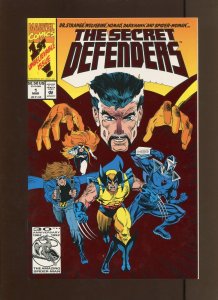 Secret Defenders #1 - Red Foil Cover! (9.0) 1993