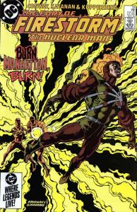 Fury of Firestorm, The #33 FN ; DC | Burn Manhattan