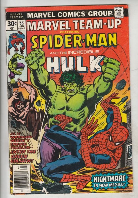 Marvel Team-Up #53 (Jan-77) VF/NM High-Grade Spider-Man