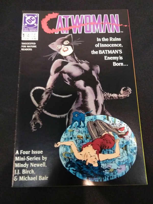 Catwoman #1 of 4 1989 MINI-SERIES MATURE READERS 