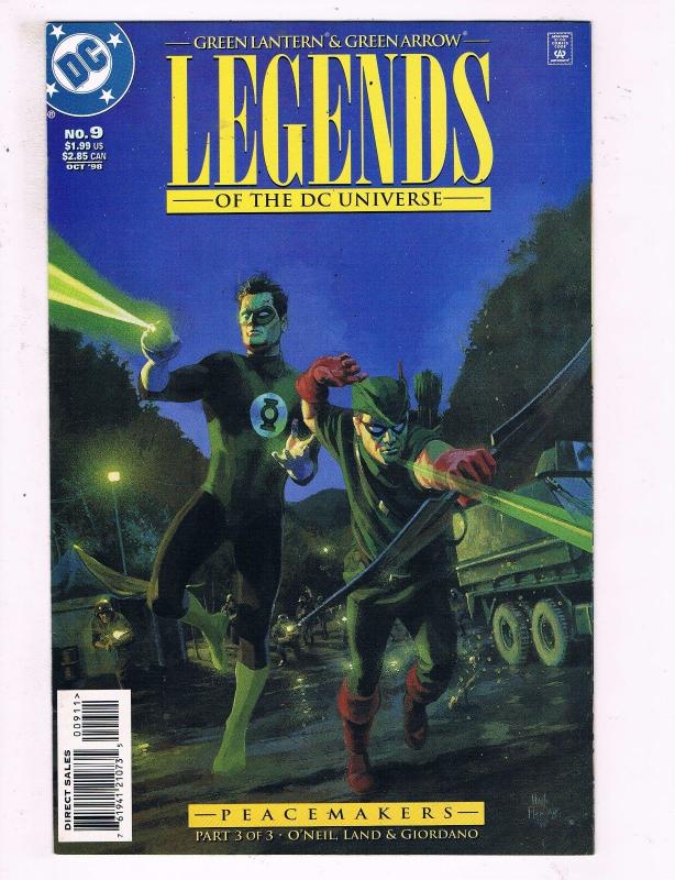 Green Lantern & Green Arrow Legends Of The DC Universe #9 VF DC Comic Book DE10