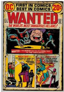 WANTED (1972) 3 G-VG Nov. 1972