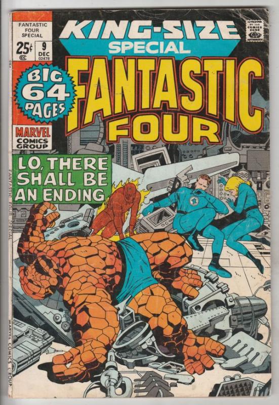 Fantastic Four King-Size Special #9 (Dec-71) VG Mid-Grade Fantastic Four, Mr....