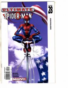 Lot Of 7 Ultimate Spider-Man Marvel Comic Books # 28 29 30 31 32 39 48 J261 