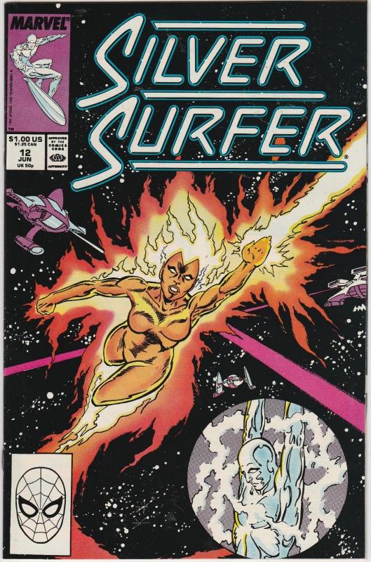 5 Silver Surfer Marvel Comic Books # 1 9 10 11 12 Galactus Fantastic Four AH9