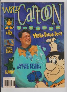 WILD CARTOON KINGDOM #4 1994 X-MEN / THE FLINTSTONES / GUMBY / THE LION KING