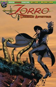 Zorro: Legendary Adventures (2019) #2 of 4 VF/NM American Mythology Productions