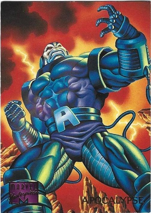 1995 Marvel Masterpieces #3 Apocalypse | Comic Collectibles