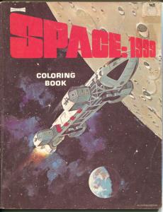 Space:1999 Coloring Book C1881 1975-based on TV series-VG