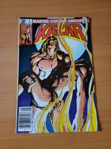 Ka-Zar The Savage #5 Newsstand Variant ~ NEAR MINT NM ~ 1981 Marvel Comics