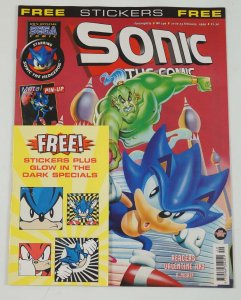 Sonic the Comic #149A FN ; Fleetway Quality | Hedgehog with stickers bonus