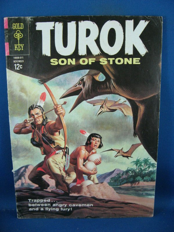 TUROK 36 VG F DINOSAUR COVER 1963