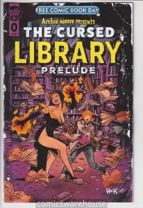 FCBD 2024 ARCHIE HORROR PRESENTS CURSED LIBRARY PRELUDE (2024) #1 Unstamped