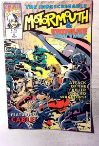 Motormouth & Killpower #6 (1992) Marvel UK Comics 1st Print Comic Book