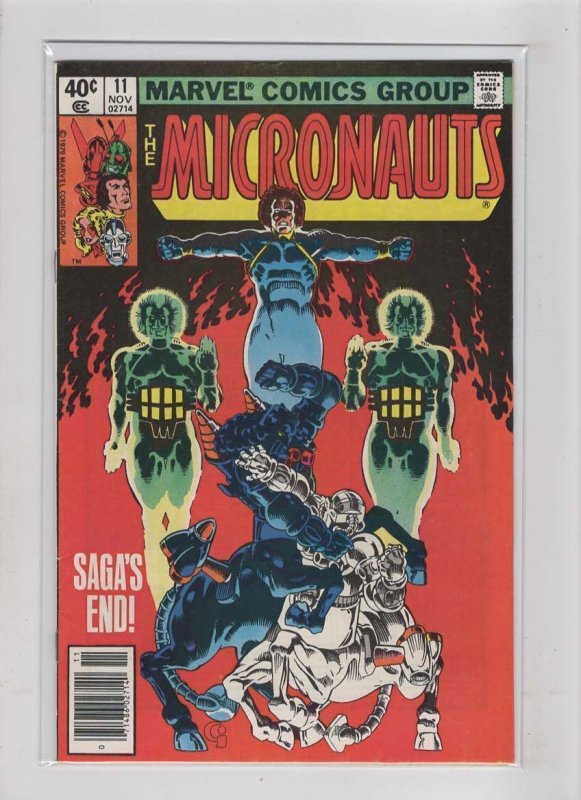 Micronauts #1 Thru 11 (1979)