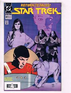 3 Star Trek DC Comic Books # 61 (2 Different) Next Generation # 1 Special J106