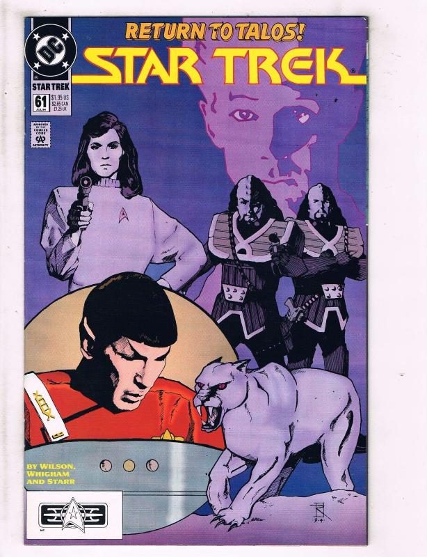 3 Star Trek DC Comic Books # 61 (2 Different) Next Generation # 1 Special J106