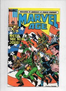 MARVEL AGE #34, VF/NM, GI Joe, 1985 1986 more in store