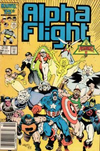 Alpha Flight (1st Series) #39 (Newsstand) VG; Marvel | low grade comic - save on