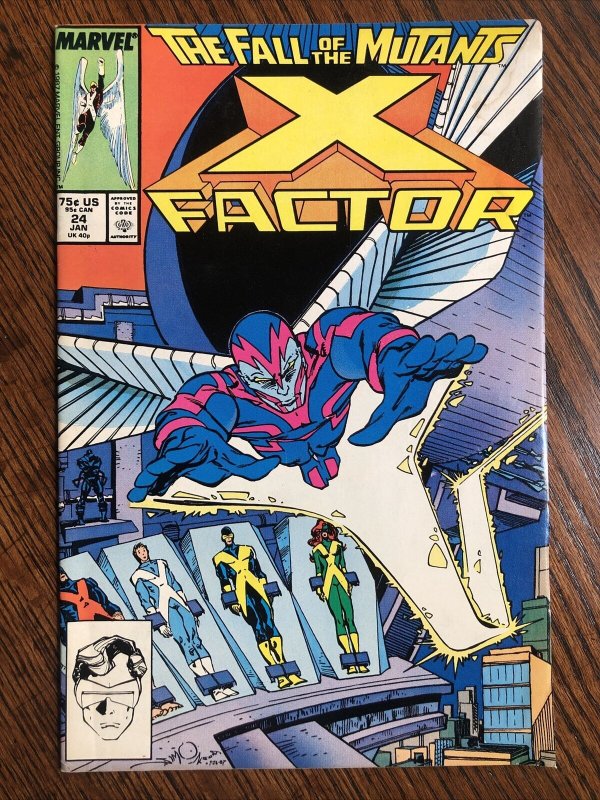 X-Factor #24 REAL NICE! 1988 Marvel Warren Worthington