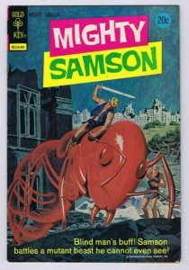 Mighty Samson #23 ORIGINAL Vintage 1974 Gold Key Comics