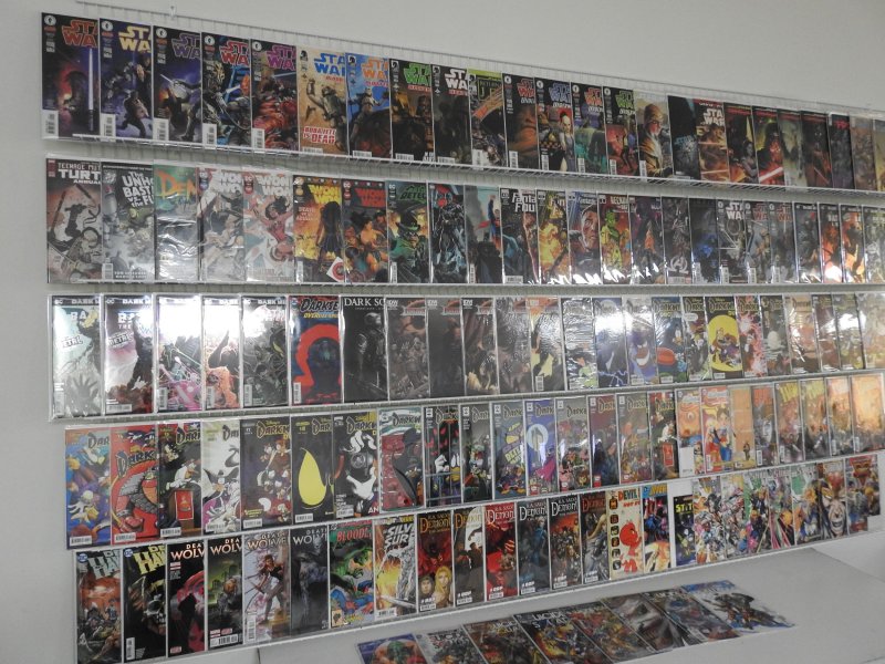 Huge Lot 120+ Comics W/ Star Wars, Darkwing Duck, Wolverine, +More! Avg VF/NM