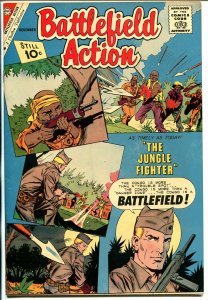 Battlefield Action #39 1961-Charlton-jungle fighter-high grade-NM