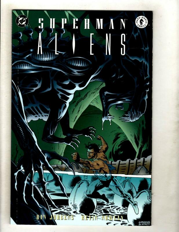 Superman Aliens Complete DC Dark Horse Ltd Series # 1 2 3 NM 1st Prints GK5