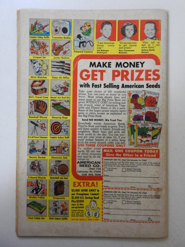 Strange Adventures #198 (1967) VG- Condition! tape pull front cover