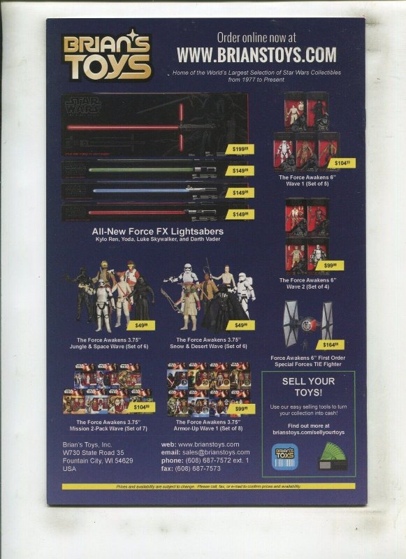 STAR WARS #16 (9.2) VARIANT!! 2016