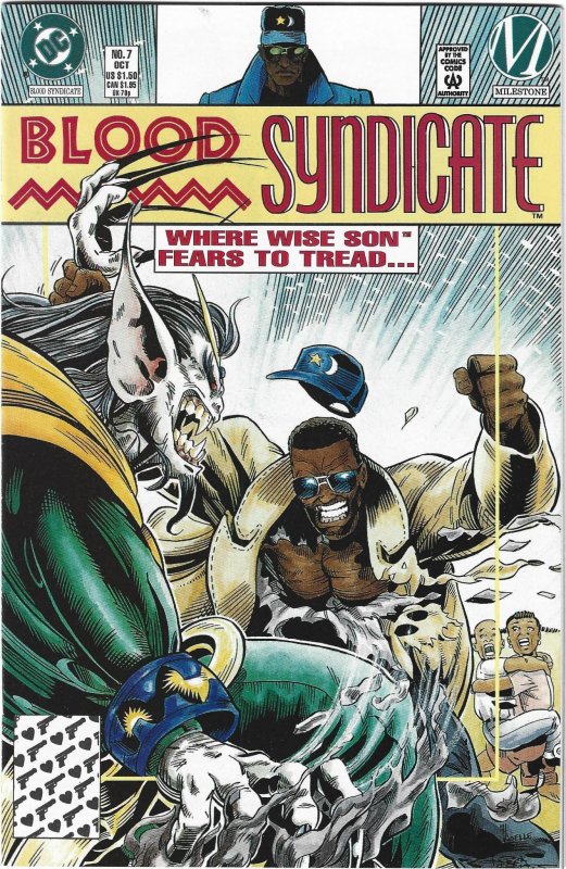 Blood Syndicate #7 Direct Edition (1993)