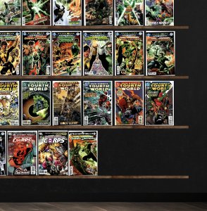 Huge Lot 140+ Comics with Green Lanterns, Suicide Squad, Jack Kirby& & More!