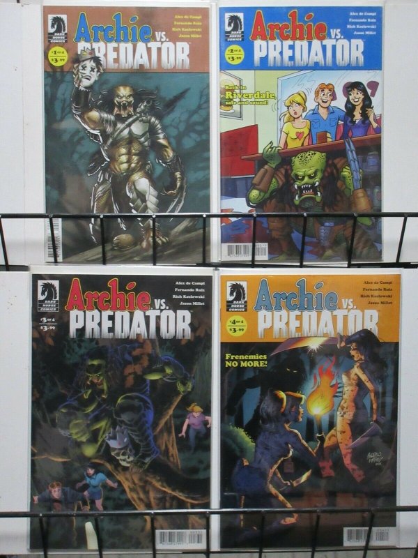 ARCHIE VS PREDATOR 1-4  The complete series!