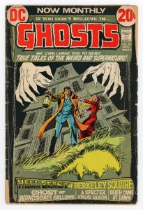 Ghosts #10 Ernie Chanc Nick Cardy Harry Houdini GD-